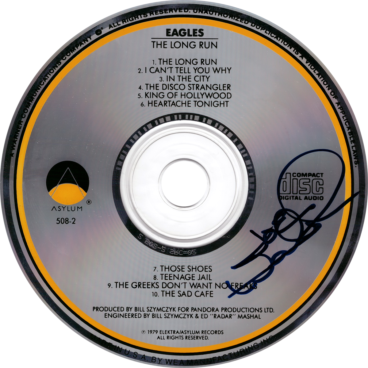 Joe Walsh CD - The Long Run Joe Walsh CD - The Long Run