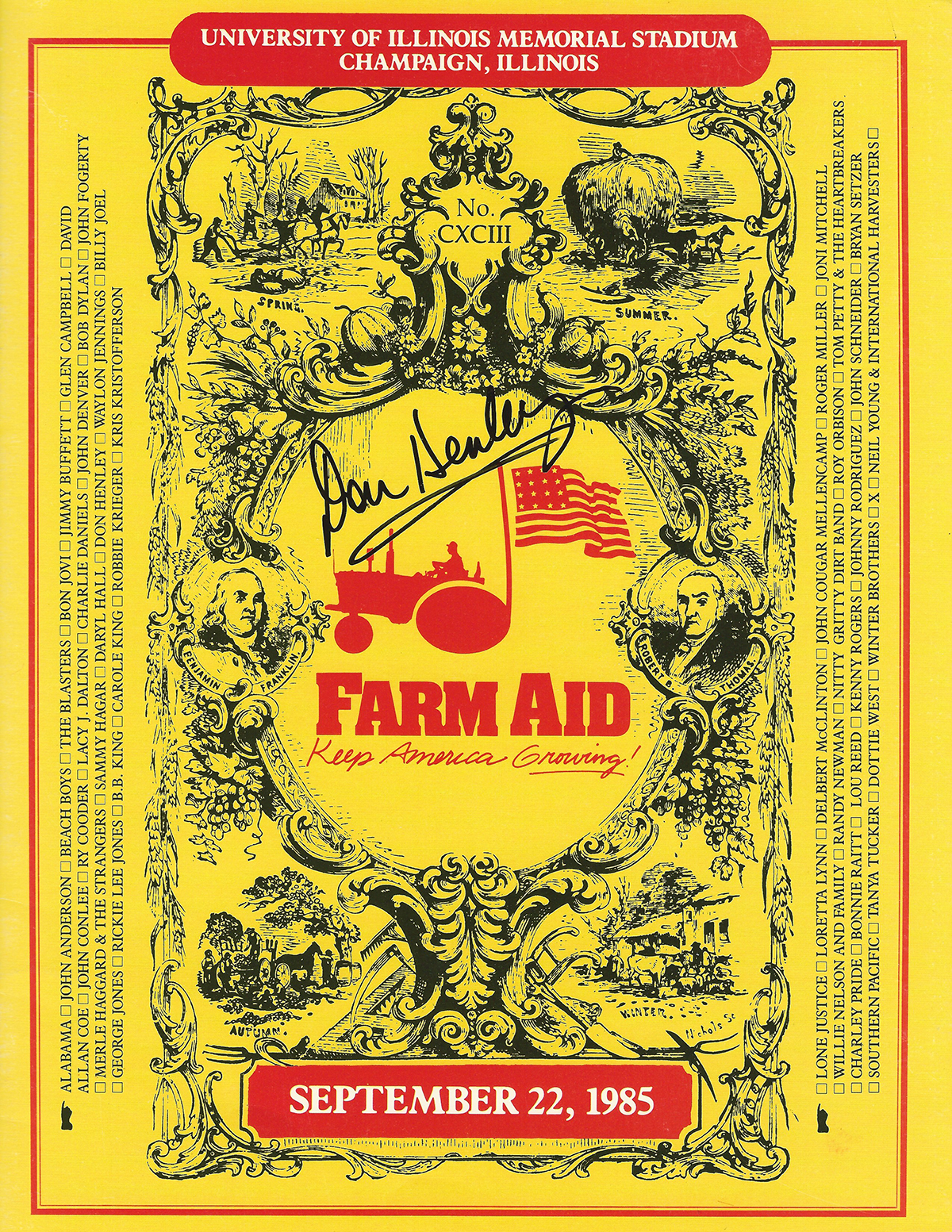 Don Henley - Farm Aid #2 Don Henley - Farm Aid #2
