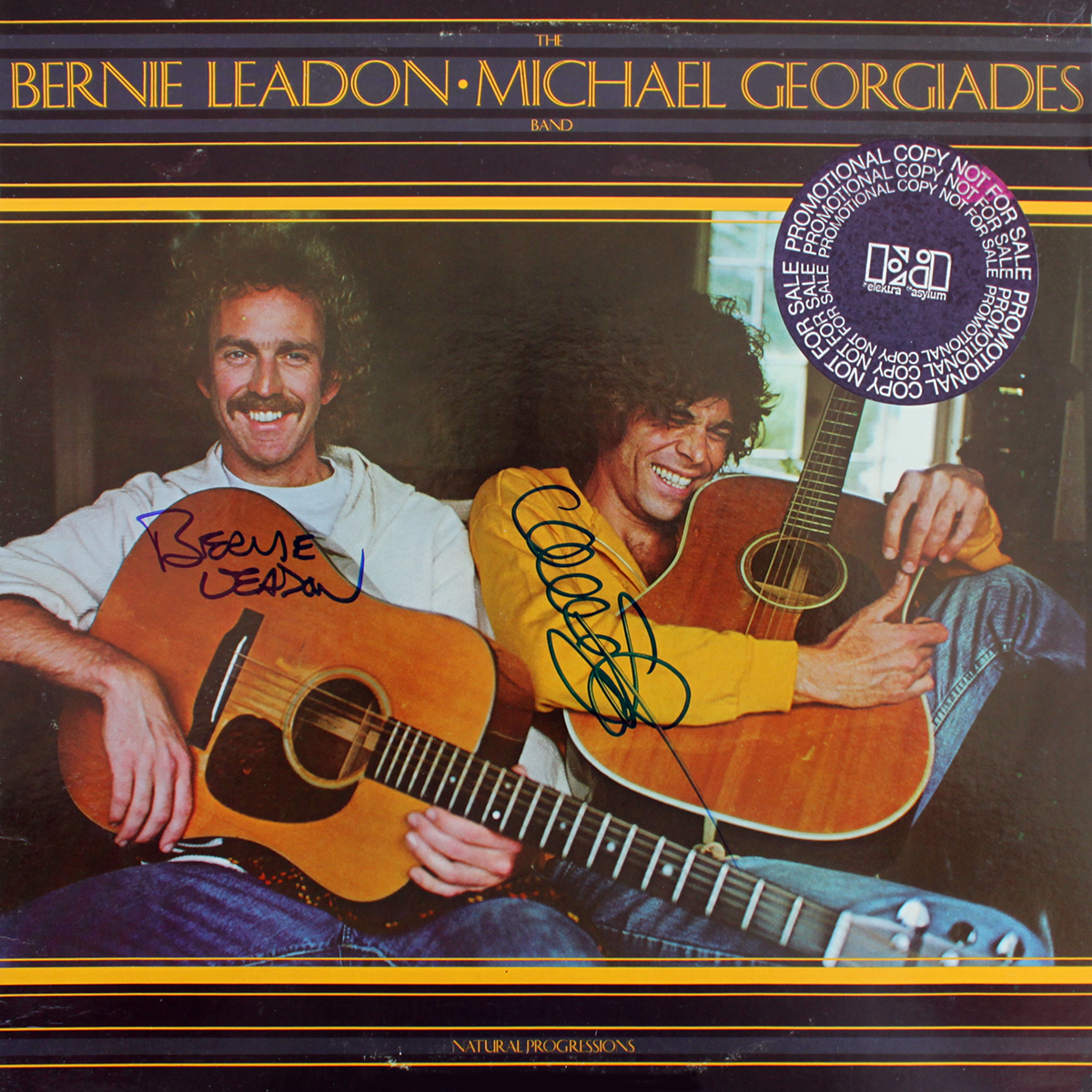 Bernie Leadon & Michael Georgiades Band LP - Natural Progressions Bernie Leadon & Michael Georgiades Band LP - Natural Progressions