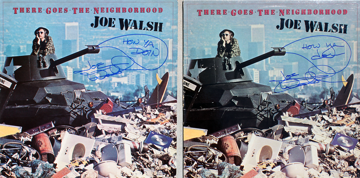 Joe Walsh LPs (2) - There Goes The Neighborhood Joe Walsh LPs (2) - There Goes The Neighborhood