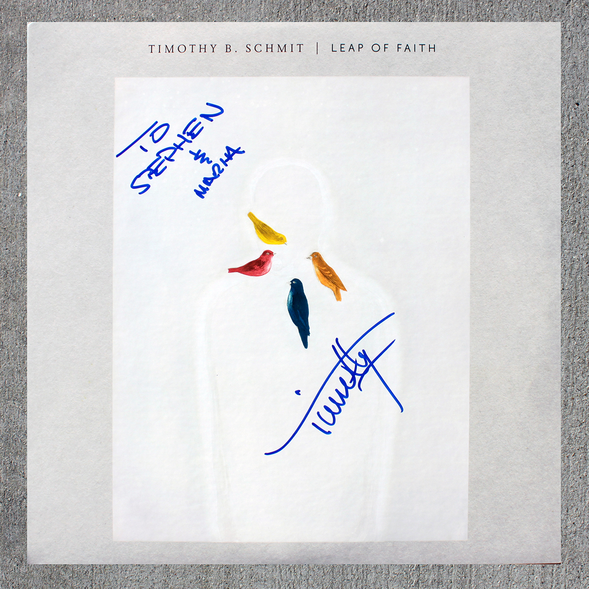 Timothy B Schmit LP - Leap of Faith #1 Timothy B Schmit LP - Leap of Faith #1