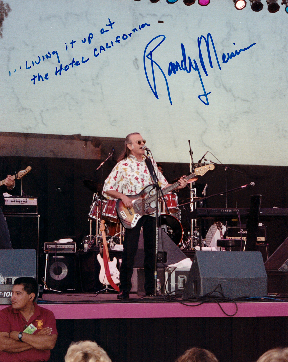 Randy Meisner photo #350-05 Randy Meisner photo #350-05