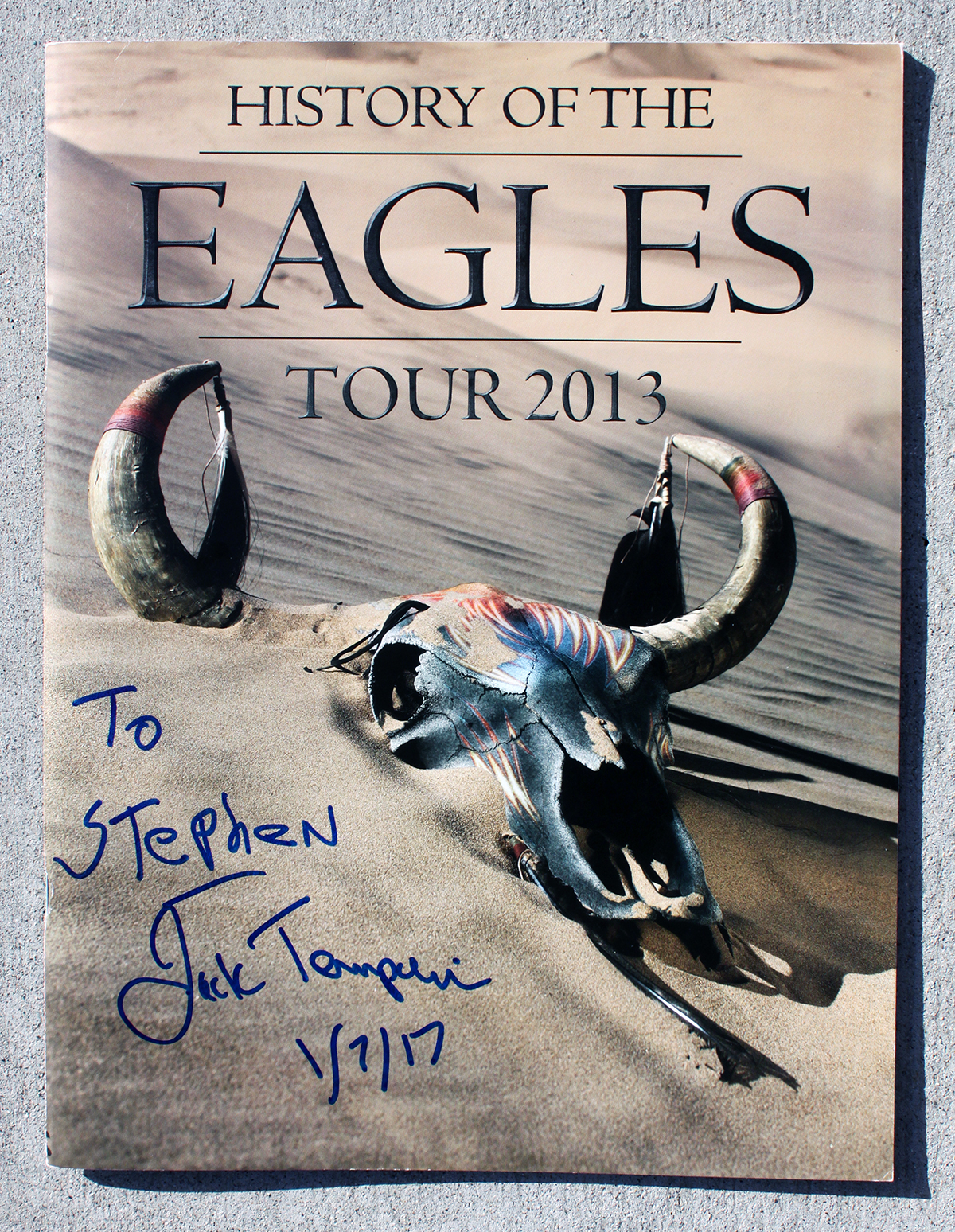 Tourbook - Eagles - Jack Tempchin Tourbook - Eagles - Jack Tempchin